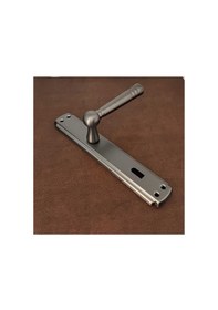 Resim Osmanlı Mat Skoç Füme Bravo Aynalı Oda Kapı Kolu 2 Takım 