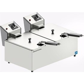 Resim Seamac Fritöz 5+5 Lt Elektrikli 