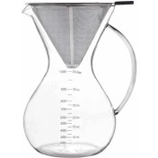 Resim Çelik Kahve Filtresi - Tekrar Kullanılabilir Huni Filtre 