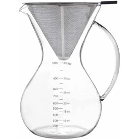 Resim Çelik Kahve Filtresi - Tekrar Kullanılabilir Huni Filtre 