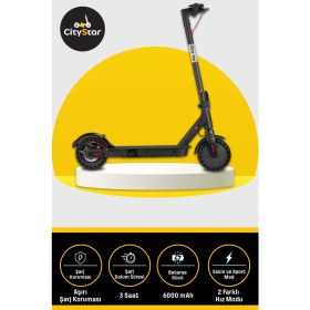 Resim Citystar Yeni Nesil Güçlü Fırçasız Motor Elektrikli Scooter 