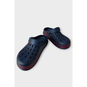 Resim Liger Comfort Medikal Hemşire Sabo Unisex Terlik Lacivert - Kırmızı 