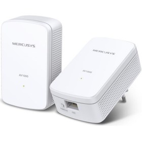 Resim TP-LINK MERCUSYS MP500 AV1000 Gigabit Powerline Starter Kit 