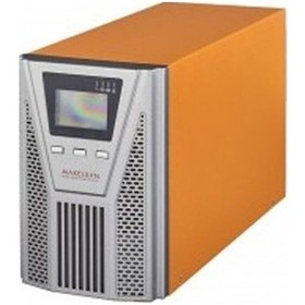 Resim Makelsan Mu01000n11eav04 Powerpack Se 1 Kva 1f/1f On Line 5-10 Dk. Lcd Ups 2 12v 7ah 
