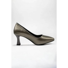 Resim Massima 9536 Platin Stiletto Kadın Ayakkabı 