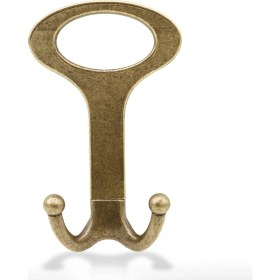 Resim Badem10 Melon Portmanto Vestiyer Duvar Askısı Antik Sarı Dolap Elbise Askılığı 