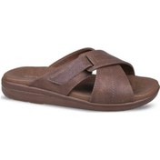 Resim Ceyo Erkek Terlik 9956c Kahve 