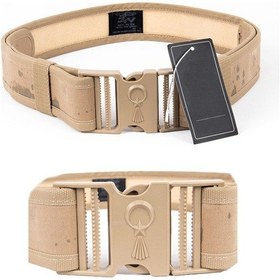 Resim Kokartlı Jandarma Palaska Kemer - Türk Bayraklı Siyah 