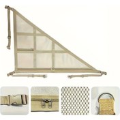 Resim Chuangyinshop Beige Tavan Tipi Arabalar İçin Ayarlanabilir File Depolama Ağı 