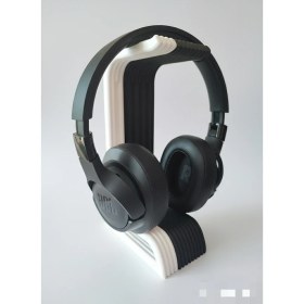 Resim Kulaklık Standı Askısı - Tüm Kafa Üstü (Over-Ear) Kulaklıklar Için Uyumlu - Şık ve Ergonomik Masaüstü Düzenleyici - Pla Malzeme 