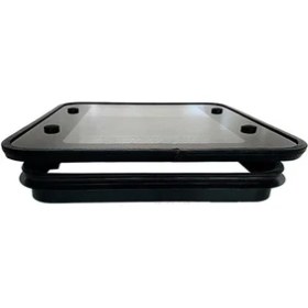 Resim Cam Tavan Havalandırma 40x50cm 90° Açılır Acil Çıkışlı Tavan Heki 