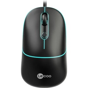 Resim Metrashop MS110 USB Kablolu 2400DPI 4 Tuşlu Rgb Sessiz Click Optik Mouse - Pc, Mac, Dizüstü Bilgisayar ile Uyumlu, Tak Çalıştır Kolay Bağlantı, Sağ ve Sol Elle Kullanıma Uygun, Kompakt Mouse Siyah 