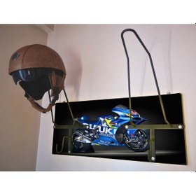 Resim Özel Fotoğraflı Kask Askısı, Motorcu Kask Askısı, Personalv93 