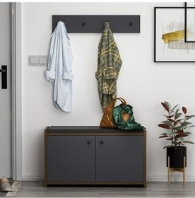 Resim Ayakkabılık Santa Antrasit 