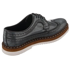 Resim Costo Shoes YKP713 Gri Açma Eva Taban Premium Serisi Rahat Geniş Kalıp Hafif Özel Seri El Işçiliği 