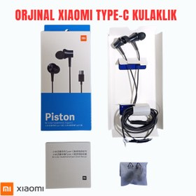 Resim Xiaomi Orjinal Piston Type-C Mikrofonlu Kulak Içi Kulaklık, Fresh Edition 