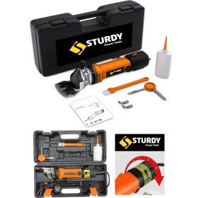 Resim Sturdy Metal Şanzuman Koyun Keçi Kirkma Kirpma Makinesi 420 Watt Uzunkablo 