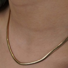 Resim Balık Sırtı Zincir - 3 mm - 45 cm 