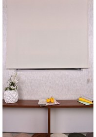 Resim Siyah Karartma Düz Etek Dilimsiz Ds-screen 13 Blackout Zebra Stor Güneşlik Perde 240 X 240 