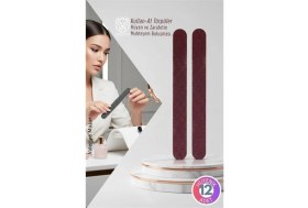 Resim Marsilyan 12’li Hijyenik Kullan-At Çift Taraflı Törpü Seti Solingen Professional 