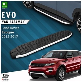 Resim S-dizayn Land Rover Range Rover Evoque Evo Aluminyum Yan Basamak 173 Cm 2012-2017 A+ Kalite 