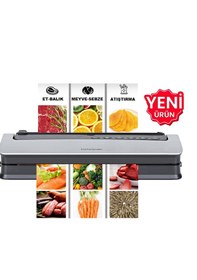 Resim Küchen Pratic VS6310 Ev Tipi Elektrikli Vakum Makinesi - 10 Adet Vakum Poşeti Hediye 