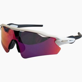 Resim Anti Rüzgar Bisikletçi Gözlüğü - Beyaz Çerçeve-Mor 