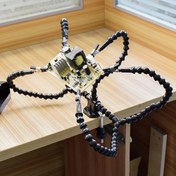 Resim 3/4 adet Esnek Kol Dövme Yardımcı El Masa Klipsi Üçüncü El Aracı, Kaymaz Tabanlı, PCB Tutucu / Takı Onarımı için, Plastik, Manuel İşleme, Pil Gerektirmez, PCB Tutucu | Modern Tasarım | Esnek Kol 