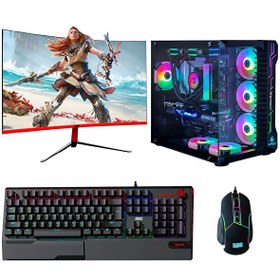 Resim DRx3016 AMD Ryzen 9 7900X 27" 16 GB DDR5 RAM 1 TB M.2 NVMe SSD 8 GB RTX 3070 Ti Curved FreeDOS Masaüstü Oyun Bilgisayarı 