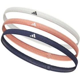 Resim Adidas Saç Bandı - Hairbands - Grey, Coral, Shadow Navy Adac-16204 Çok Renkli 