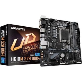 Resim Gigabyte H610m S2h Ddr4 H610 Ddr4 M.2 Dp/hdmı/dvı/vga Matx 1700p Anakart 