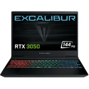 Resim Excalibur G770.1245-BFJ0P-B Intel Core i5 12450H 16 GB RAM 1 TB NVMe SSD Gen4 4 GB RTX3050 W11Home Gaming Laptop Casper