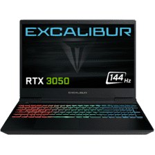 Resim Excalibur G770.1245-BFJ0P-B Intel Core i5 12450H 16 GB RAM 1 TB NVMe SSD Gen4 4 GB RTX3050 W11Home Gaming Laptop 