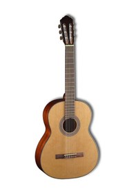 Resim Cort Ac200Nat Klasik Gitar - Natürel - Masif Ladin Kapak 