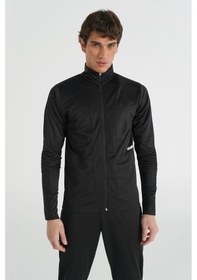 Resim Hummel Tınsel Fermuarlı Sweatshırt 922318-2001 Siyah 
