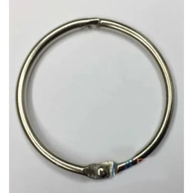 Resim Kilitli Yuvarlak Halka, 4cm - 100 Adet 