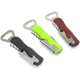 Resim Paslanmaz Çelik Tirbuşon Açacak Model 2 Çok Renkli 