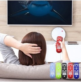 Resim Didadodo Bosphorusboutique Uzaktan Kumanda Silikon Kılıfı Ps5 Medya Kumandası İçin Mavi Uyumlu 2 Adet Parlak Kapak 