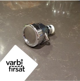 Resim Su Tasarruflu 360 Derece Oynar 3 Kademeli Musluk Başlığı Aparatı Krom 