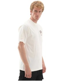 Resim Vans Pickle Champ Ss Erkek T-shirt Vn000m6efs81 Ekru 