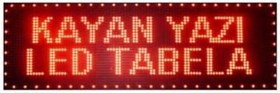 Resim SANEC Led Tabela 16x256cm Kayan Yazı 