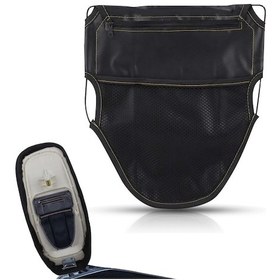 Resim Glanz Sele Altı Organizer Çanta Motosiklet Scooter Kılıf Çantası Siyah 