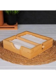 Resim Kare Bambu Peçetelik Pinterest Tasarım Peçetelik Ahşap Paçetelik Ahşap 