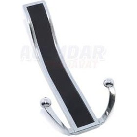 Resim Kida Siyah Krom Portmanto Askı Siyah 