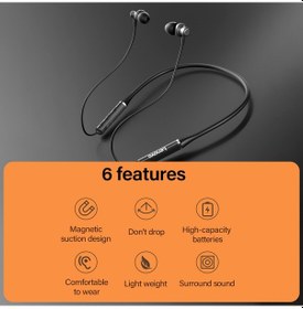 Resim Geeroyoo Lenovo Xe05 Spor Bluetooth Kulaklık, Bt5.0, Gürültü Engelleme, 8 Saat Çalışma Süresi, Manyetik Tutma, Siyah Diğer 