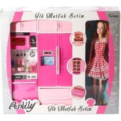 Resim 02318 Anlily Bebekli Mutfak Dolabı Oyun Seti -Oydaş 
