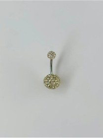 Resim Disko Topu Göbek Piercing Çok Renkli 09539756 