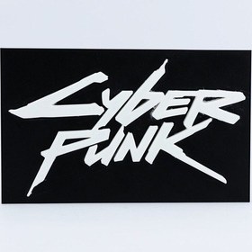 Resim Cyberpunk 2077 - 3 Boyutlu Tabela 17cm X 10.5cm X 1.5cm 