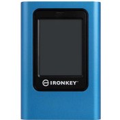 Resim Kingston 480GB IronKey Vault Privacy 80 XTS-AES 256-bit Encrypted External SSD 