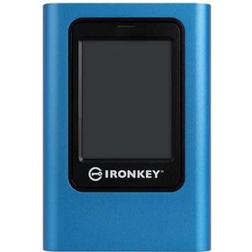 Resim Kingston 480GB IronKey Vault Privacy 80 XTS-AES 256-bit Encrypted External SSD 